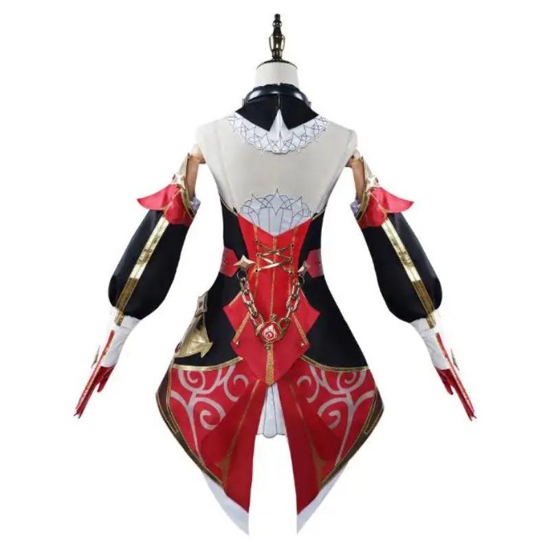 Косплэй Chevreuse Genshin игра «Палач правосудия», костюм, парик, платье, униформа, наушники с повязкой на глазу, шляпа, перчатки, костюм для девочек