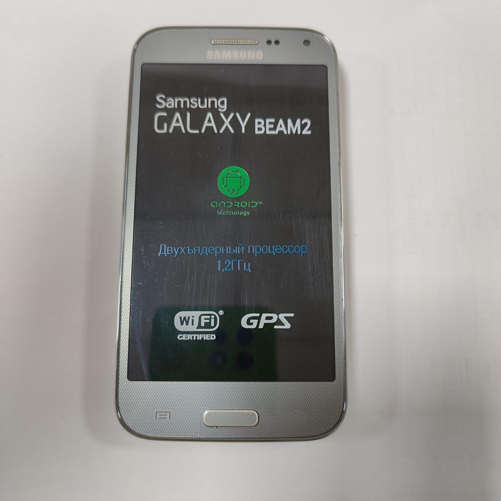 Восстановленный мобильный телефон Samsung Galaxy Beam2 G3858 с 1 SIM