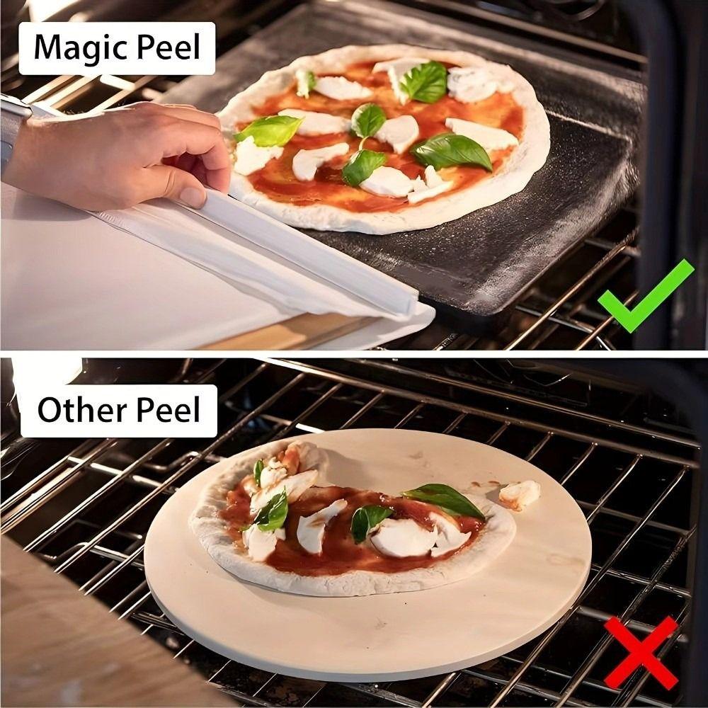 Wooden Sliding Pizza Transfer Shovel Portable Pizza Slider Paddle Baking Homemade Pizza