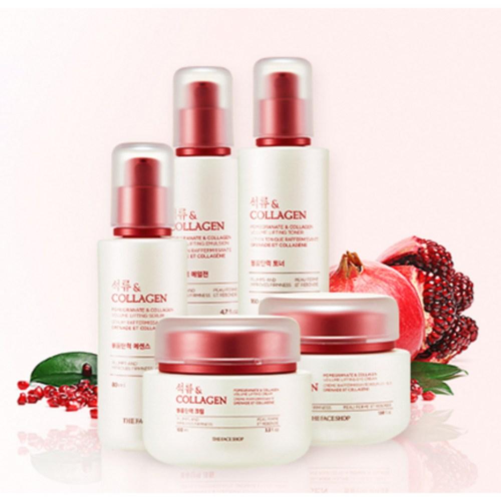 The Face Shop Эмульсия для придания упругости и объема с гранатом и коллагеном, 140 мл, 1 шт.
