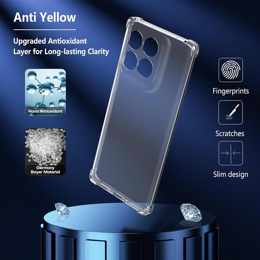 Прозрачный противоударный чехол из ТПУ для Motorola Moto Edge60 Pro/Edge 60/Edge60 Fusion/Edge 5G 2025/Edge 5G 2025