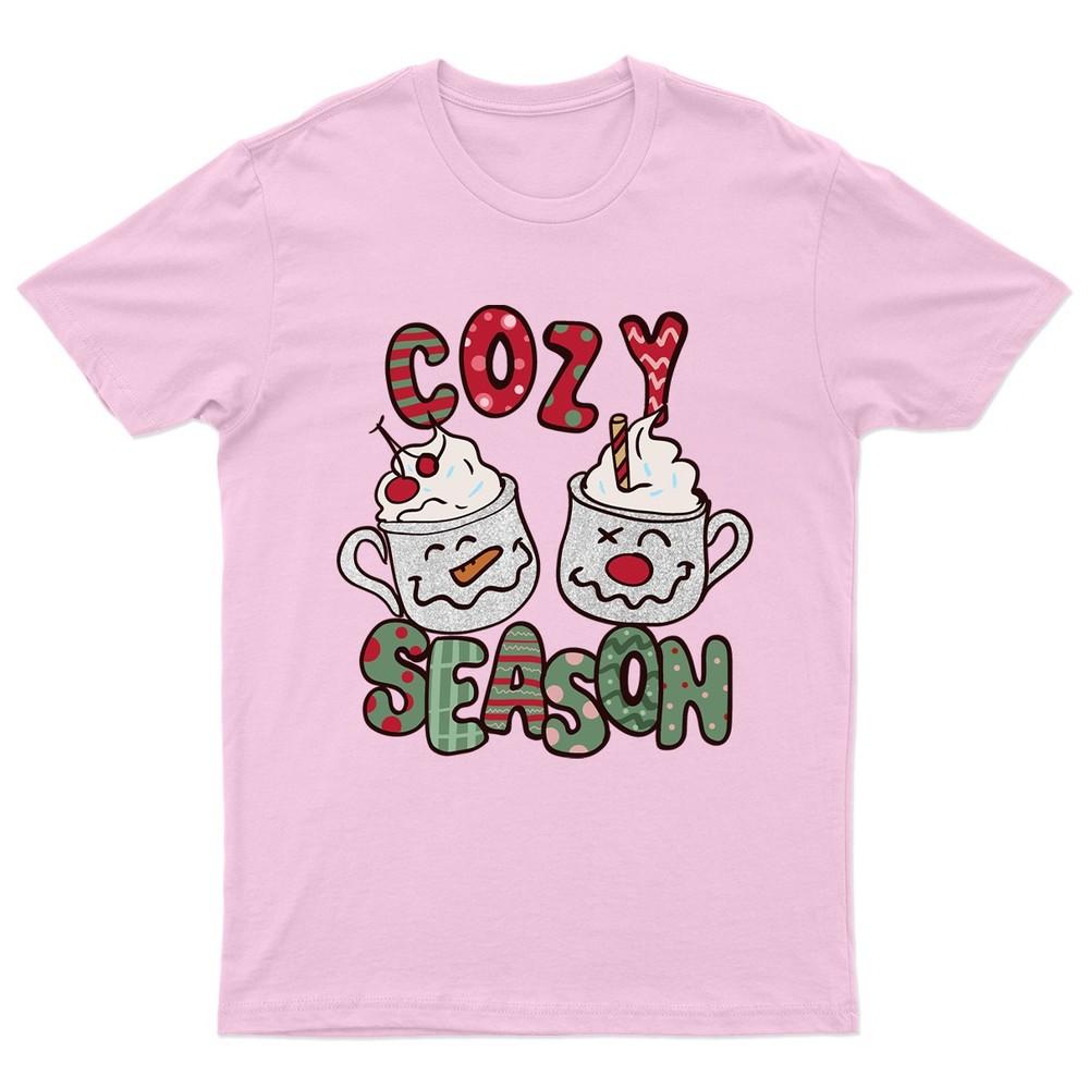 Cozy Season Christmas Holiday TShirt Unisex Gift Retro Seasonal Funny Xmas a