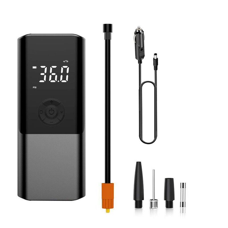 Car Air Pump, Car Electric Wireless Air Pump, Convenient Tire Inflator, Universal and Multi-Functional