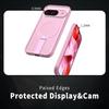 For Google Pixel 10 Magnetic Case Kickstand Grid Texture TPU PC Phone Back Cover