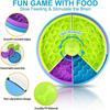 Interactive Dog Puzzle Feeder Toy Slow Eating Bowl with Detachable Layers Enrichment Game for Anxiety Relief and Mental