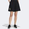 Adidas Originals Trefoil Solid Track Shorts Women Bottoms Black HR3477
