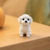 3D-печатная фигурка сидящей собаки Yousheng, Мини-статуэтка белой собаки для украшения стола, Современное животное-украшение для дома и офиса