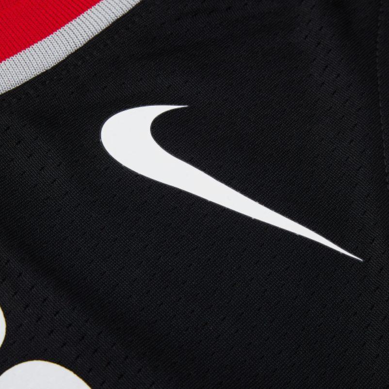 Nike Баскетбольная форма 2022 23 сезона, Бостон Портленд Трейл Блэйзерс, Лиллард Размер L Мужская Черный DN2020-010