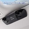 Leather Car Glasses Box Sunglasses Storage Holder For Citroen C4 C5 C1 Berlingo Celysee Cactus Picasso Aircross Saxo Grand