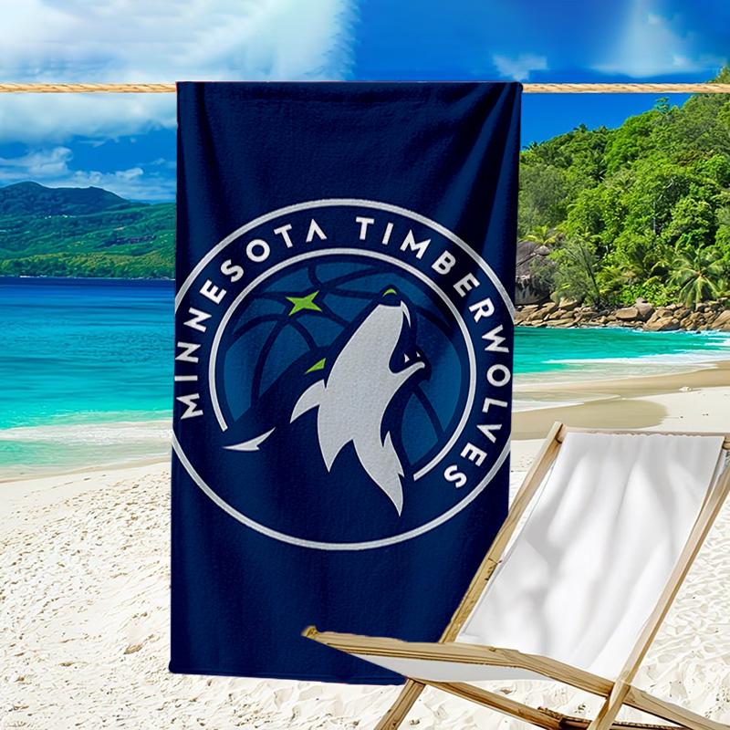 Minnesota Logo Quick-Dry Microfiber Beach Towel Super Soft & Absorbent for Bath, Beach, Travel Bath Time Accessory, Fan gifts