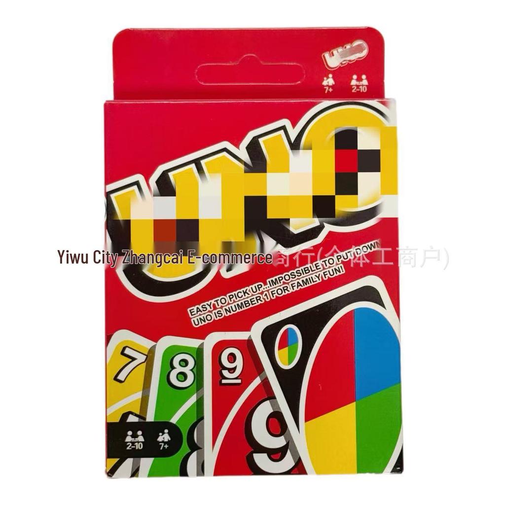 UNO Classic Multiplayer Cartoon Party Playing Cards Game