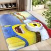 1Pc Christmas Minion Celebration Carpet Rug Soft Washable Antislip Home Living Room Sofa Mats Personalized Christmas Rug