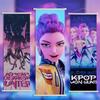 K-Pop Demon Huntrix Подвесной свиток Картина Аниме K-Pop Воин Настенный постер Руми Мира Зои Свитки Картины Картины Настенный декор