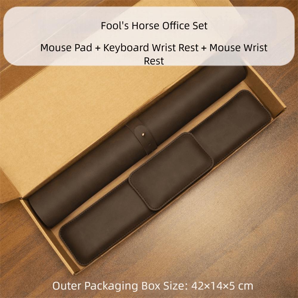 PU Desk Pad Waterproof Laptop Desk Mat Portable Large Mousepad  Mouse Wrist Guard