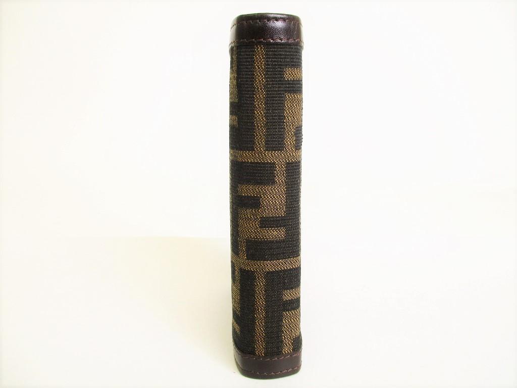 Оригинальные держатели для документов FENDI Zucca Canvas, обложка для ежедневника с кольцами #8852  Восстановлен продавцом