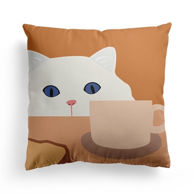 Оранжевый геометрический диван наволочка для подушки украшение для спальни офис гостиная дома наволочка