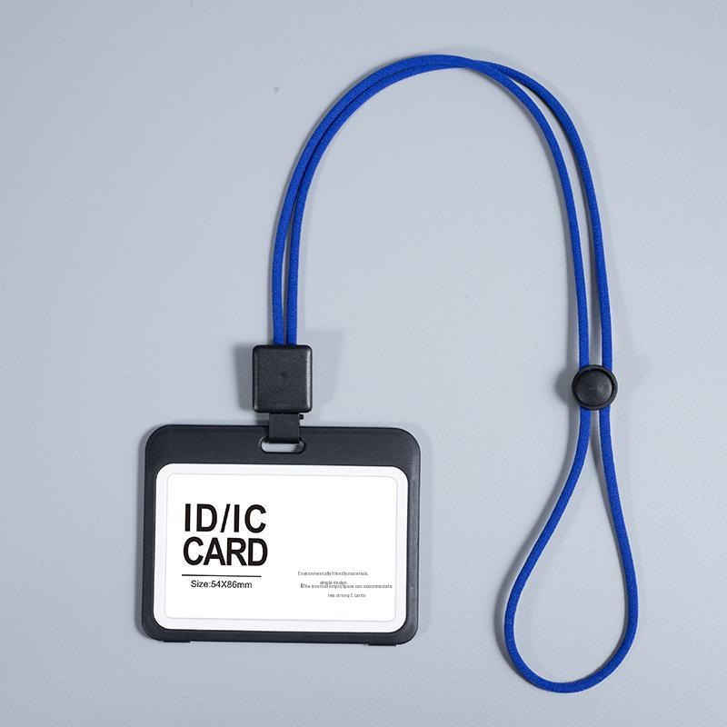 Прозрачный двусторонний выдвижной держатель для бейджа 'Осенний дождь'