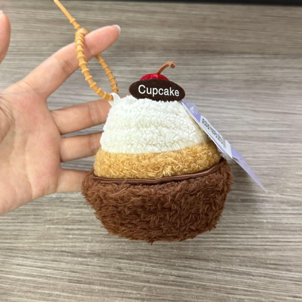 Cookie Cupcake Sandwich Cheese Doll Afternoon Tea Series Dessert Plush Keychain Jewelry Gfit
