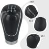 Car Gear Knob 5 Speed Manual Transmission Gear Shift Handle Gear Knob Leather Gear Shift Knob For Mazda 2 3 6 323 For BK