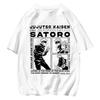 Jujutsu Kaisen Годжо Сатору Тору Юдзи Печатная Футболка Мужская и Женская Футболка Хип-Хоп Уличная Одежда Оверсайз Футболка Одежда Мальчик Девочка Футболка