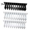 Kitchen Storage Rack 2PCS Hanging Lid Organizer with 10-Slots, Space Saving Food Container Cupboard Holder Holder, Plastic Mounting for Round