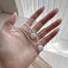 Новое Серебряное Жемчужное Ожерелье 925 Пробы Персонализированное Простое Очаровательное Женское Подвеска Чокер Подарок на День Рождения Изысканное Украшение