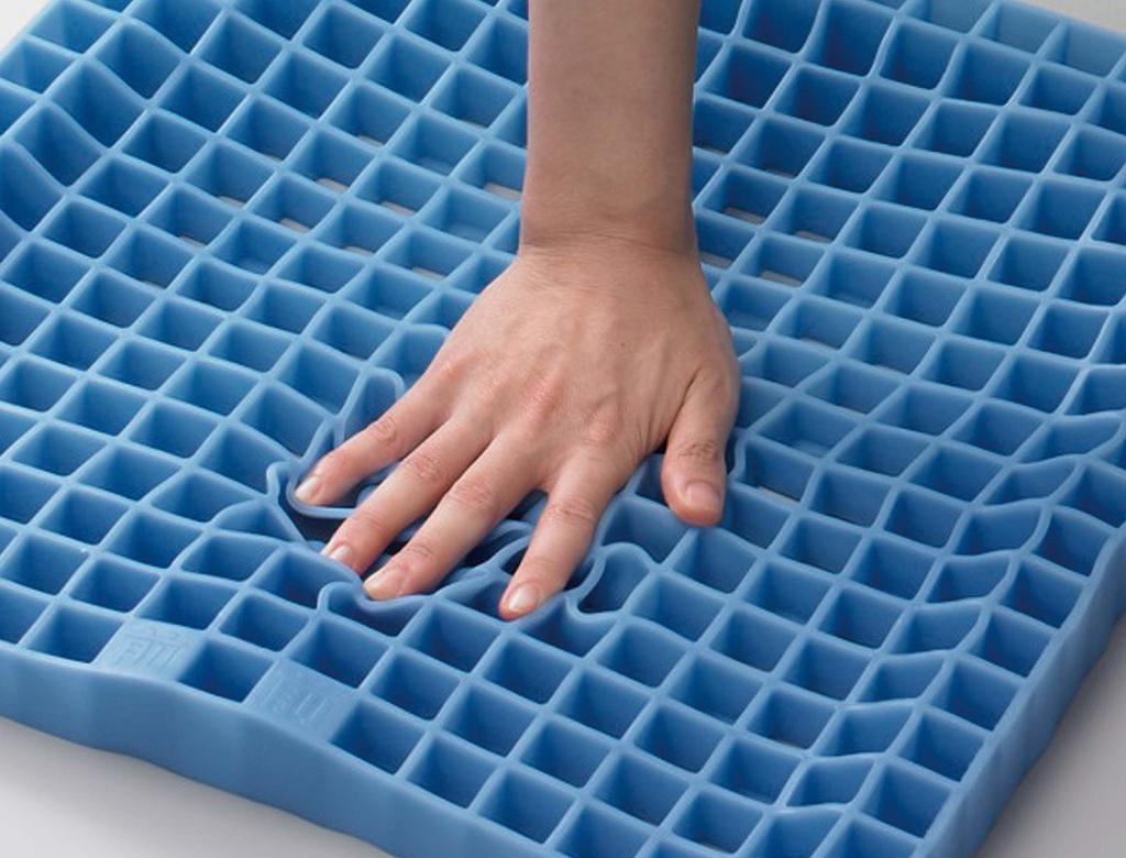 Nippon Gel Pita Подушка для сиденья 35 Подушка для инвалидной коляски Синяя