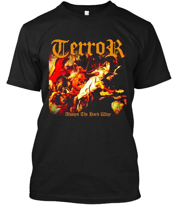 NWT Terror Always the Hard Way American Beatdown Hardcore T-Shirt Size S-4XL Unisex T-Shirt