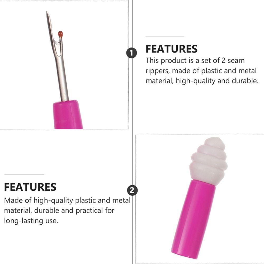 Needlework Stitch Remover Plastic Handle Cross Seam Ripper Handy-Stitch Seam Ripper  Cross-Stitch