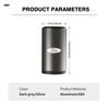 AKO1 For Ford Car Trash Can Storage Box Alloy Organizer Vehicle Garbage Bin Focus mk2 mk3 mk4 Fiesta Ranger Mondeo S-MAX Kuga