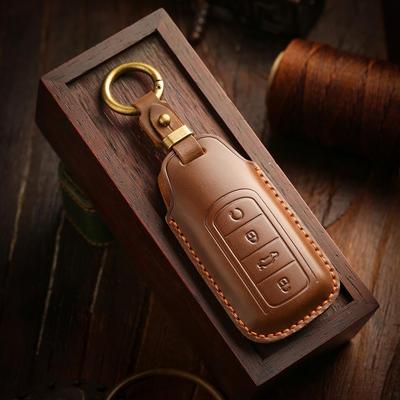 [Ruihu 8pro] Чехол для ключа автомобиля чехол для ключа автомобиля Кожа ручной работы