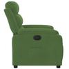 Electric Recliner Light Green Velvet