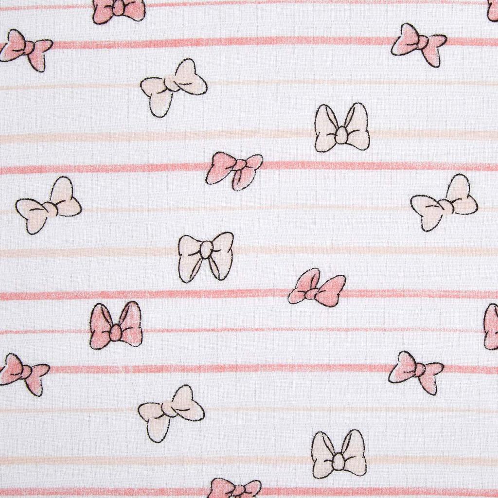 Disney Baby Mealtime Bibs Japanese aden by aden anais Snap Set of Minnie Made with Muslin Baby Minnie ESNC30005DIJ Bibs, [Official Product, + Bibs, 3,