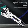 1PC Ten-in-one Electrical Tool Wire Pliers Multifunctional Wire Stripping Pliers Pointed Nose Pliers Cut Steel Wire Electrical Tiger Pliers