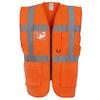 Unisex Adult Executive Hi-Vis Safety Waistcoat