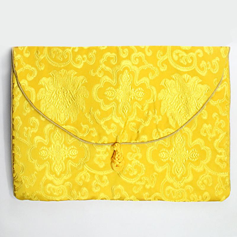 High-Grade Buddhist Scripture Storage Cloth Bag, 24x34cm