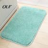 Bathroom Accessory Thick Plush Bath Rug, Extra Soft Absorbent Non Slip Entryway Doormat Fluffy Microfiber Shower Rug for Floor/Tub, 24 x 16 Inch Water