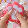 Silicone Christmas Cat Paw Squeeze Toys Slow Rebound Cat Paw Pinch Toy  Christmas Gift