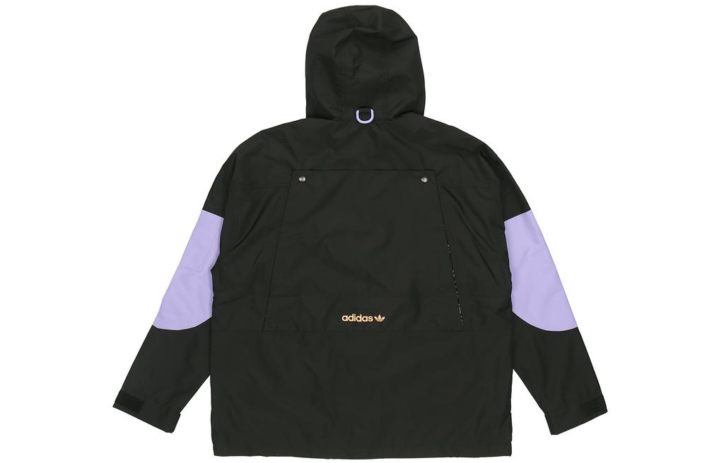 Adidas Originals ADV WINDBREAKER Jackets Men's Black Hooded Moderate Instructor H07078