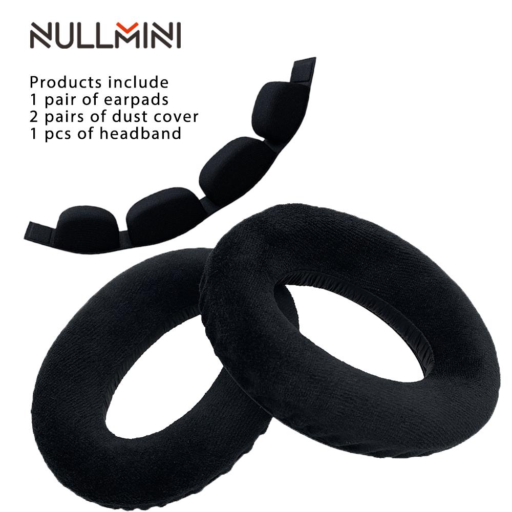 NullMini Replacement Earpads for Sennheiser HD545 HD565 HD580 HD600 HD650 Headphones Headband Sleeve Earphone  Headset