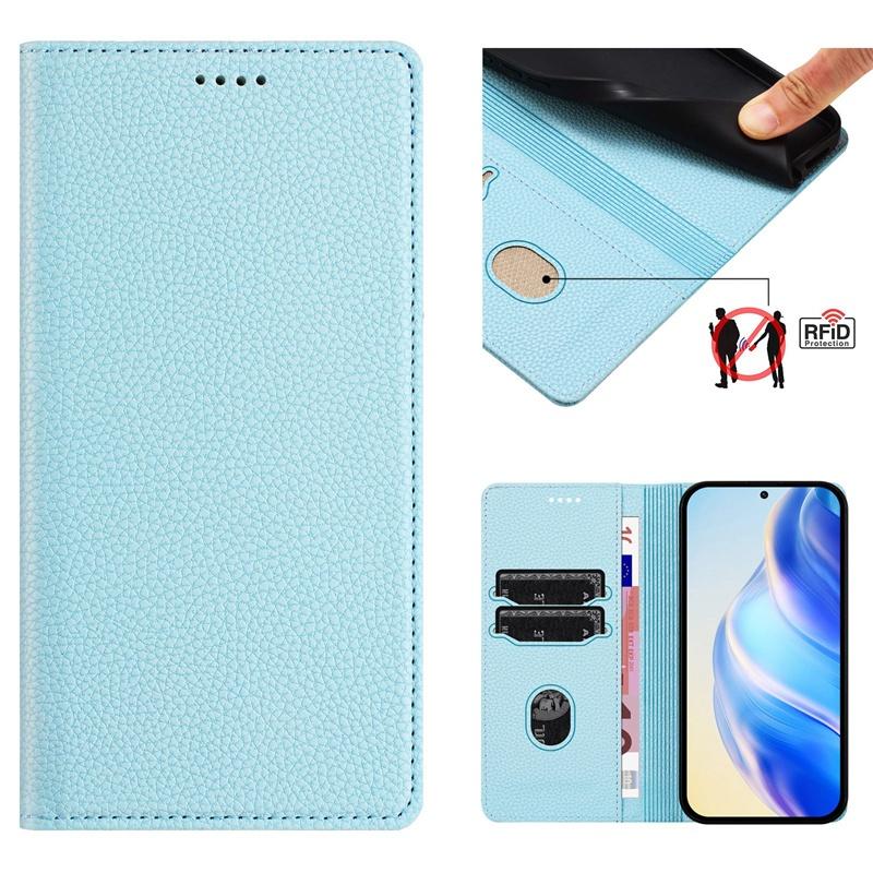 Leather Case For Vivo Y19S Y28 Y73 2021 Y76 Y300 Iqoo Z9 Turbo Z9X Z9S Pro 4G 5G Auto Closing Card Slot Wallet Flip Cover Casing