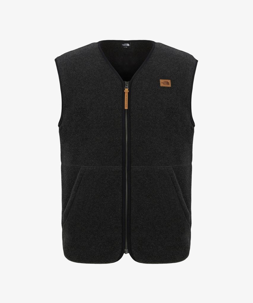 The North Face Nv4Fr59A Веермо Шерстяной Флисовый Жилет Угольный