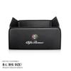 AGU1 Leather Folding Storage Box Car Trunk Tool Organizing Accessories For Alfa Romeo Giulietta Mito 159 Giulia Stelvio 156 147 Brera