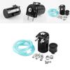 Engine Aluminum Cylinder Oil Catch Reservoir Breather Tank Can With Black