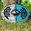 Medieval Viking Shield  Valhalla Inspired Raven Viking Shield  Battle Ready Shield Vikings Cosplay Shield For Wall Decor
