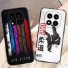Judo Jiu Jitsu BJJ Brazilian Soft Phone Case for Xiaomi Redmi Note 12 13 14 15 Pro Plus 11 12S 11S 11T 10 4G Black Cover Back Sh