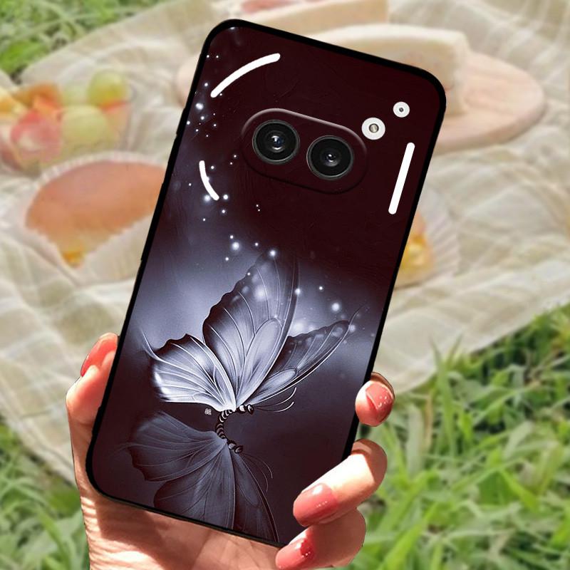 Чехол-бампер для Nothing Phone 2A, силиконовый, мягкий, модный, черный, Full Protective A142 Capa