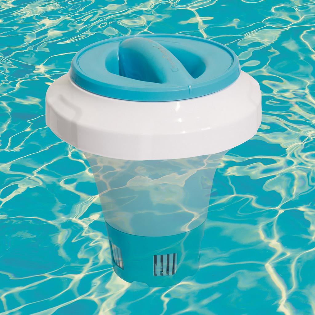 Large Float, Bestway 58474 Pool Chemical Dispenser Orange