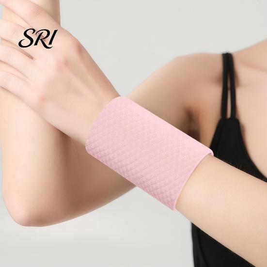 Carpal Tunnel Wrist Support Sports Wristband Stretchy Breathable Sweat Absorbing Summer Compression Elastic Sleeve Men Women Volleyball Basketball