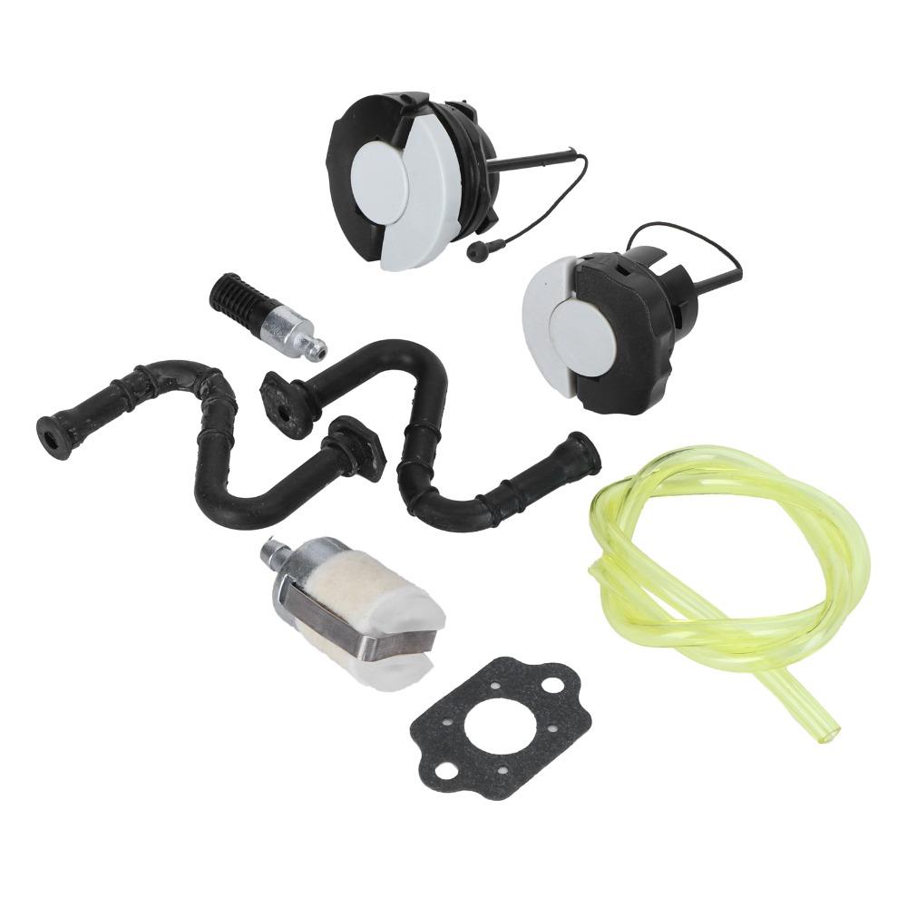 Compact Fuel Oil Cap ABS Vent Hose Filter Kit Durable Oil Filler Cap for STIHL MS261 MS271 MS291